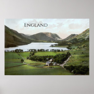 Lake District, Engeland (1900) Poster