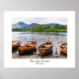Lake District Engeland, waarde Poster papier (mat)