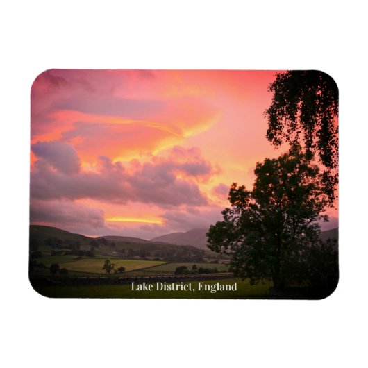 Lake District England Magneet (Horizontaal)