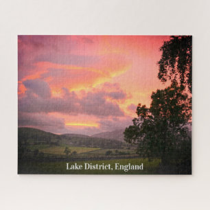 Lake District England Sunset Legpuzzel