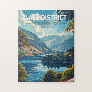 Lake District National Park England Reiskunst Legpuzzel
