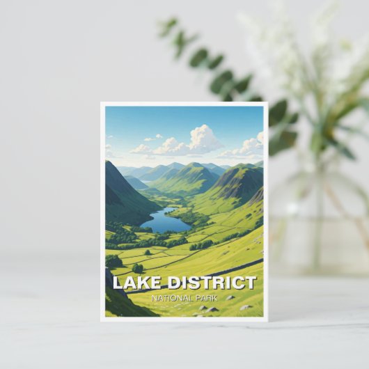 Lake District National Park Verenigd Koninkrijk Briefkaart (Staand voorkant)