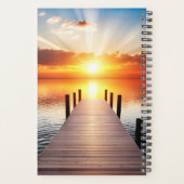 Lake Dock À Sunrise (Dos)