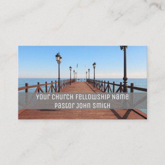 Lake Dock Church Visitekaartjes (Voorkant)