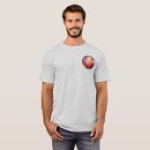 Lake Drain StarBursT™-portaal op de rughoesT T-shirt (Voorkant volledig)