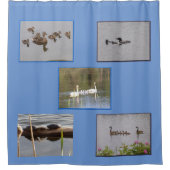 Lake Dweller Families Douchegordijn (Voorkant)