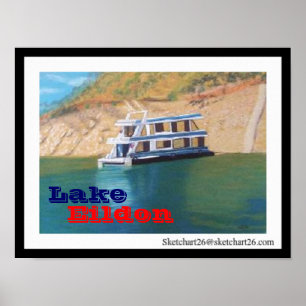 Lake, Eildon Poster