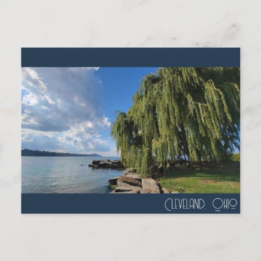 Lake Erie, Cleveland Briefkaart (Voorkant)