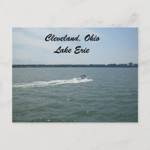 LAKE ERIE, CLEVELAND, carte postale OHIO