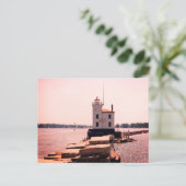Lake Erie Lighthouse Briefkaart (Staand voorkant)