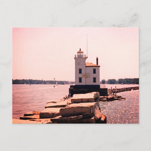 Lake Erie Lighthouse Briefkaart (Voorkant)