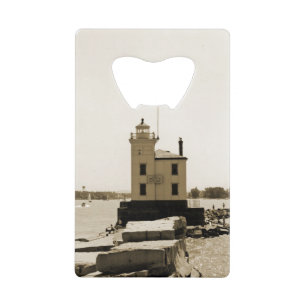 Lake Erie Lighthouse Kredietkaart Flessenopener