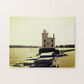 Lake Erie Lighthouse Legpuzzel (Horizontaal)