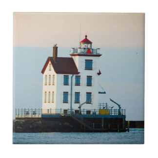 Lake Erie Lighthouse Portrait Tegeltje
