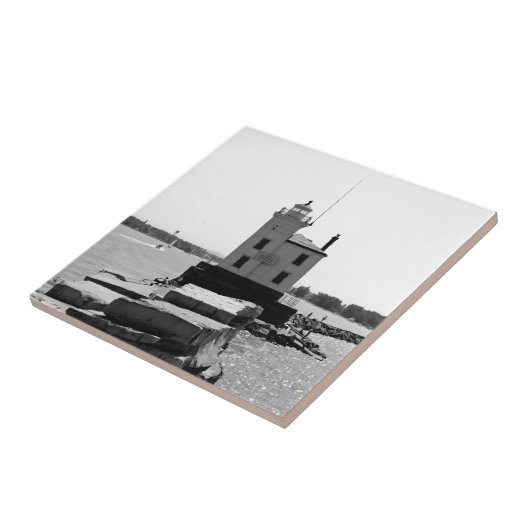 Lake Erie Lighthouse Tegeltje (Zijkant)