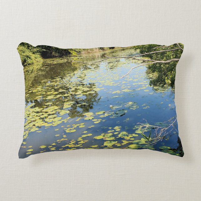 Lake Erie Metropark River Uitzicht Accent Kussen (Voorkant)