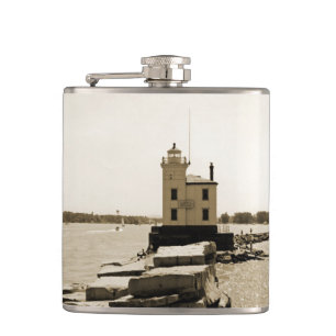 Lake Erie Vuurtoren Heupfles