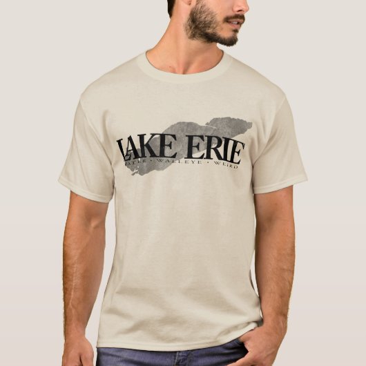 Lake Erie Water, Walleye, Weird T-shirt (Voorkant)