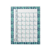 Lake Fish Calendar Notitieblok (Gedraaid)