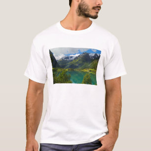 Lake Floen schilderachtig, Noorwegen T-shirt