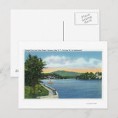 Lake Flower, Scarface Mt in Distance Briefkaart (Voorkant / Achterkant)