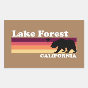 Lake Forest, Californië Rechthoekige Sticker