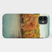 Lake Forest Trees Water Monogram IPHONE 5 Hoesje (Achterkant (horizontaal))
