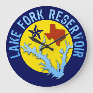 Lake Fork Reservoir, Texas Bass Vist Grote Klok