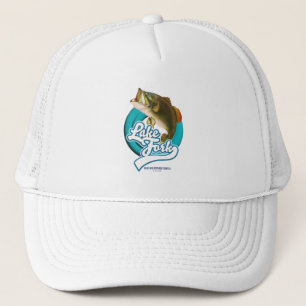 Lake Fork Texas Vist logo. Trucker Pet