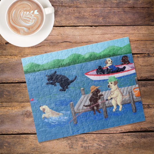 Lake Fun Labradors Legpuzzel