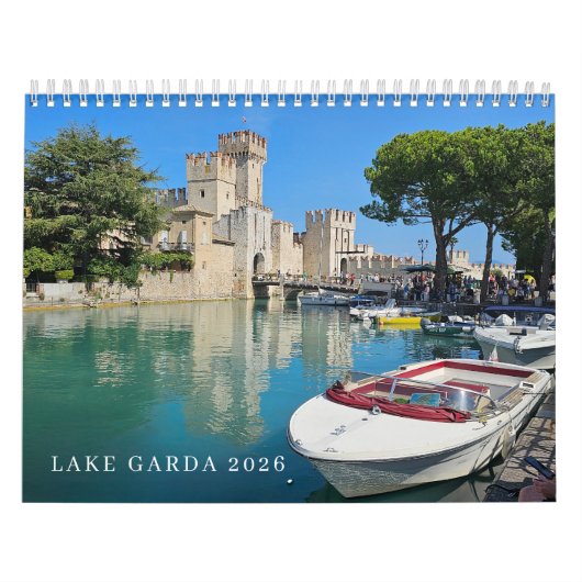 Lake Garda 2026 Calendar Kalender (Hoes)
