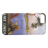 Lake Garda Italië, aangepaste monogram Case-Mate iPhone Case (Achterkant (Horizontaal))