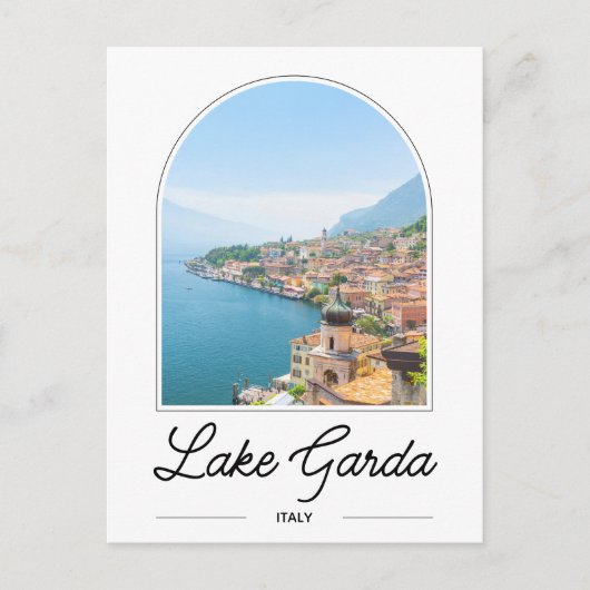 Lake Garda Italië Ansichtkaart Briefkaart (Voorkant)