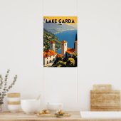 Lake Garda Italië Poster (Keuken)