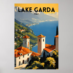 Lake Garda Italië Poster