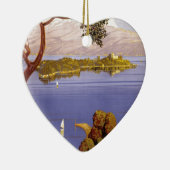 Lake Garda Keramisch Ornament (Rechts)