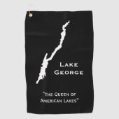 Lake George Golf Towel Golfhanddoek (Voorkant)
