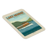 Lake George, New York |  boot Magneet (Rechterzijde)