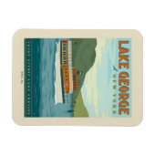 Lake George, New York |  boot Magneet (Horizontaal)