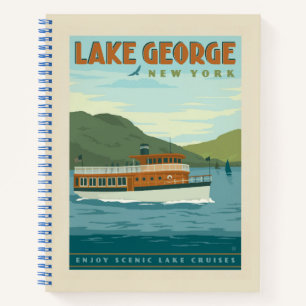 Lake George, New York    boot Notitieboek