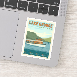 Lake George, New York boot Sticker