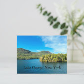 Lake George New York Briefkaart (Staand voorkant)