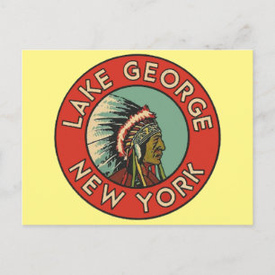 Lake George, New York - Carte postale