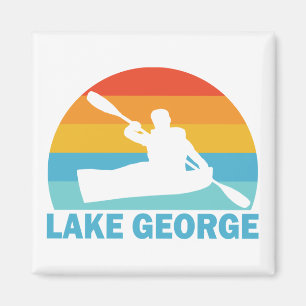 Lake George New York Kayak Magneet
