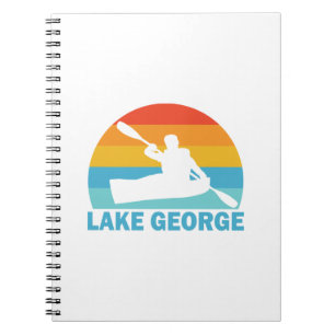 Lake George New York Kayak Notitieboek