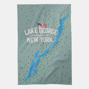 Lake George New York Map Theedoek