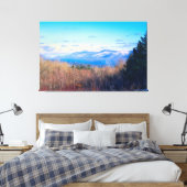 Lake George NY Canvas Afdruk (Insitu (Slaapkamer))