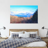 Lake George NY Canvas Afdruk (Insitu (Slaapkamer))