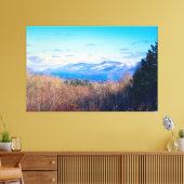 Lake George NY Canvas Afdruk (Insitu (Woonkamer))
