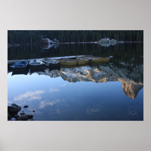 Lake George Reflections Poster (Voorkant)